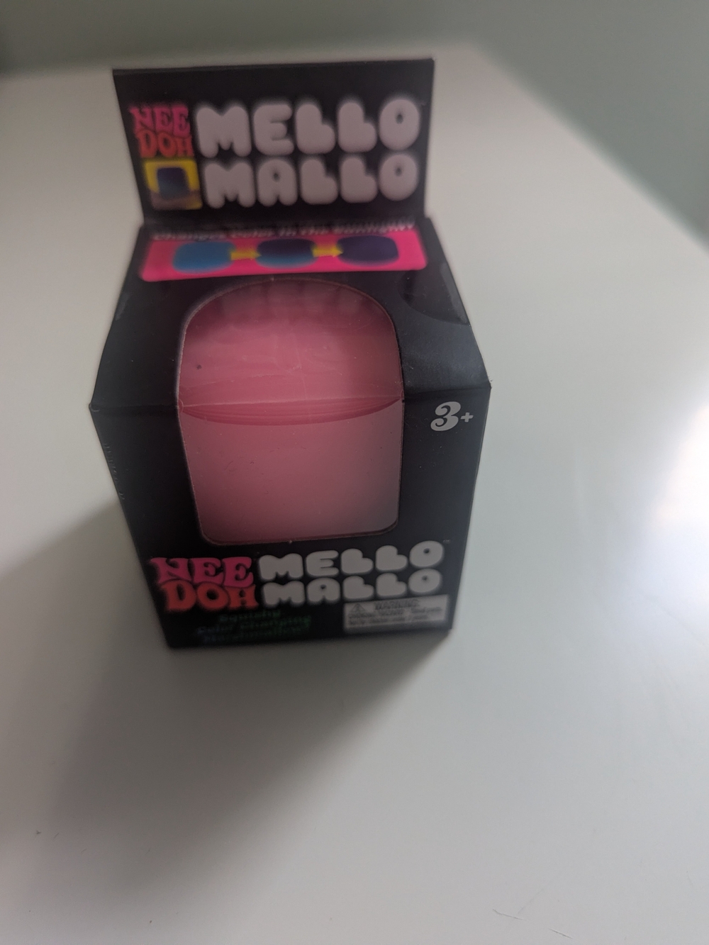 NeeDoh Mello Mallo Pink Kids Sensory Toy